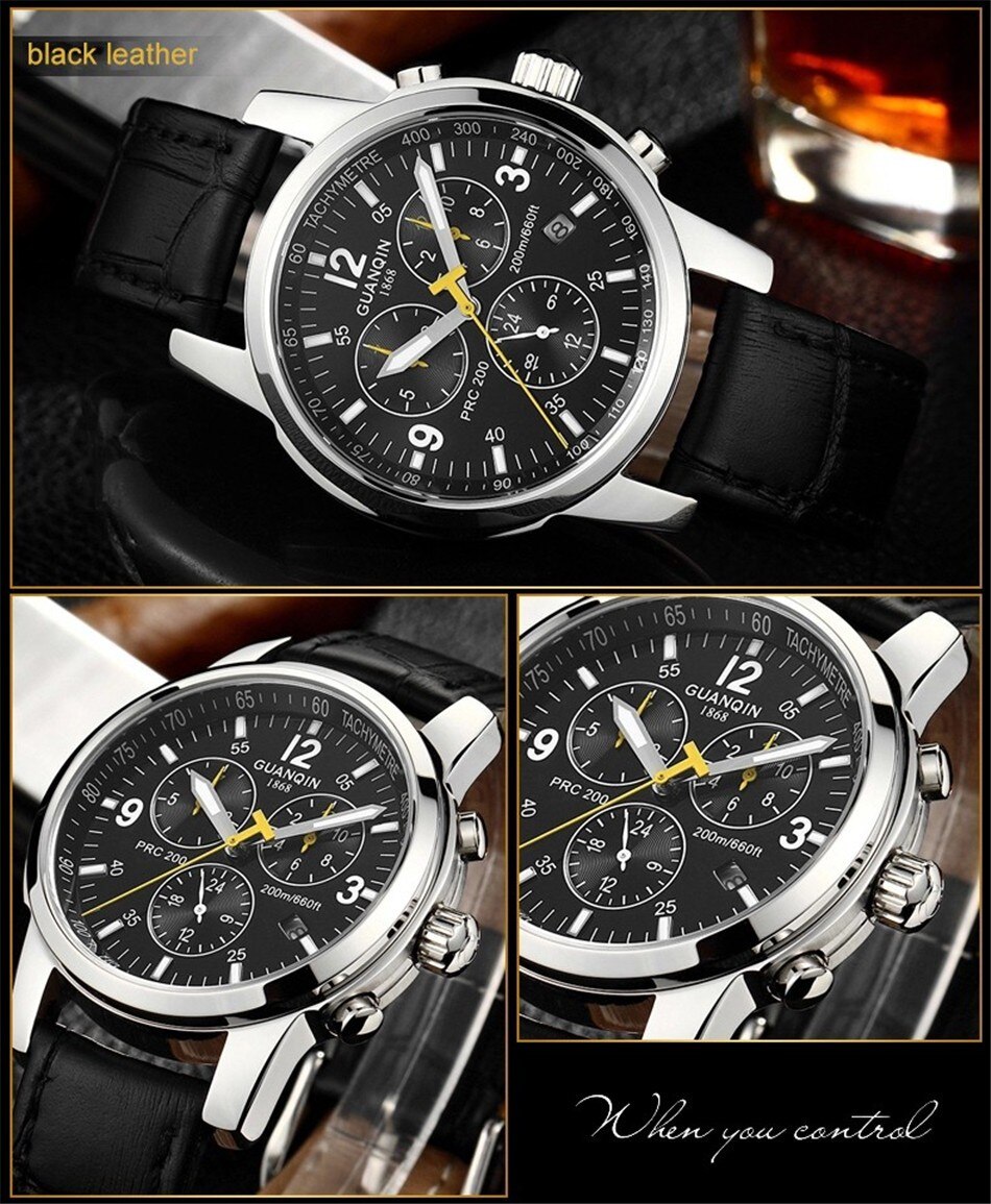 Sport Watch Men Waterproof 200M Mechanical Watch Men Automatic Wind GUANQIN 2020 Top Brand Luxury Date Week Luminous Function Sport Watch Men Waterproof 200M Mechanical Watch Men Automatic Wind GUANQIN 2020 Top Brand Luxury Date Week Luminous Function