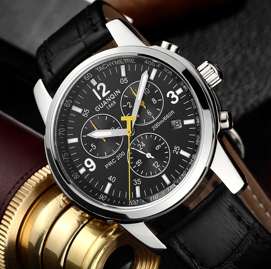 Sport Watch Men Waterproof 200M Mechanical Watch Men Automatic Wind GUANQIN 2020 Top Brand Luxury Date Week Luminous Function Sport Watch Men Waterproof 200M Mechanical Watch Men Automatic Wind GUANQIN 2020 Top Brand Luxury Date Week Luminous Function