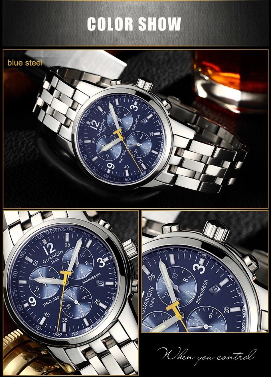 Sport Watch Men Waterproof 200M Mechanical Watch Men Automatic Wind GUANQIN 2020 Top Brand Luxury Date Week Luminous Function Sport Watch Men Waterproof 200M Mechanical Watch Men Automatic Wind GUANQIN 2020 Top Brand Luxury Date Week Luminous Function