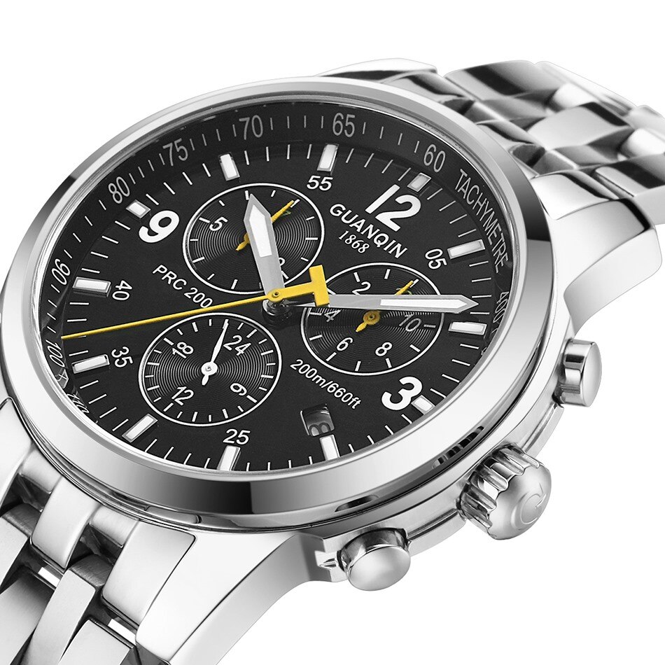 Sport Watch Men Waterproof 200M Mechanical Watch Men Automatic Wind GUANQIN 2020 Top Brand Luxury Date Week Luminous Function Sport Watch Men Waterproof 200M Mechanical Watch Men Automatic Wind GUANQIN 2020 Top Brand Luxury Date Week Luminous Function