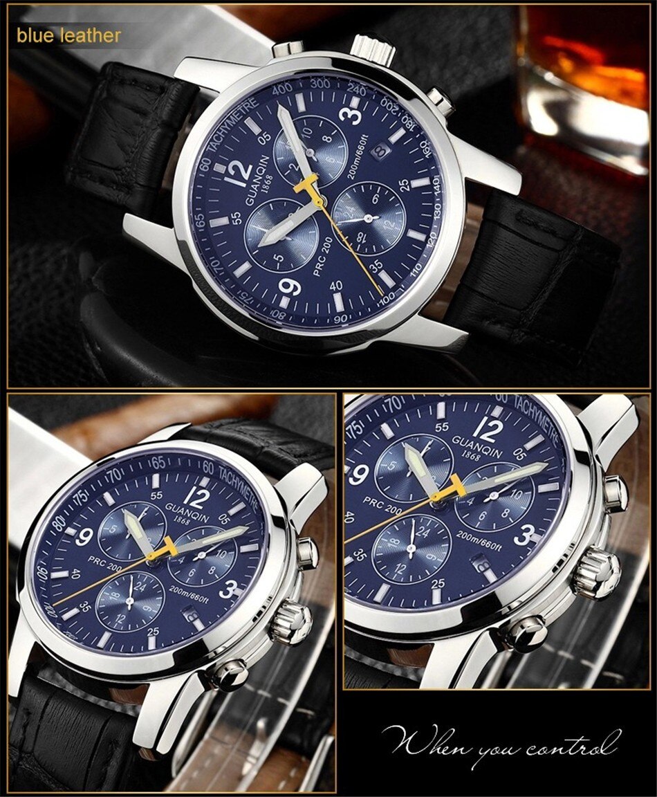 Sport Watch Men Waterproof 200M Mechanical Watch Men Automatic Wind GUANQIN 2020 Top Brand Luxury Date Week Luminous Function Sport Watch Men Waterproof 200M Mechanical Watch Men Automatic Wind GUANQIN 2020 Top Brand Luxury Date Week Luminous Function