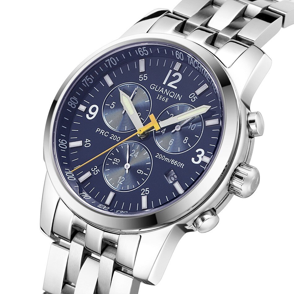 Sport Watch Men Waterproof 200M Mechanical Watch Men Automatic Wind GUANQIN 2020 Top Brand Luxury Date Week Luminous Function Sport Watch Men Waterproof 200M Mechanical Watch Men Automatic Wind GUANQIN 2020 Top Brand Luxury Date Week Luminous Function