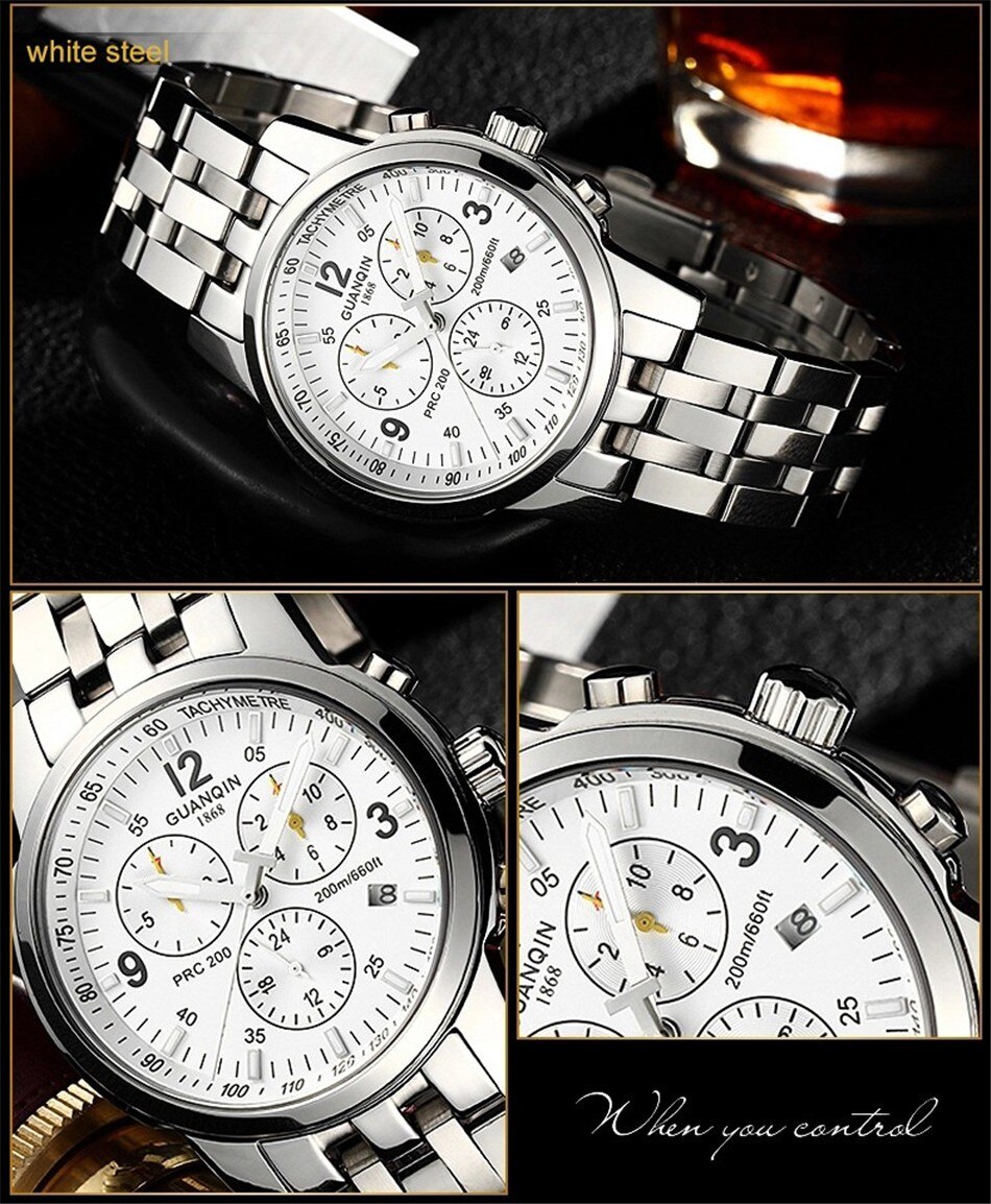 Sport Watch Men Waterproof 200M Mechanical Watch Men Automatic Wind GUANQIN 2020 Top Brand Luxury Date Week Luminous Function Sport Watch Men Waterproof 200M Mechanical Watch Men Automatic Wind GUANQIN 2020 Top Brand Luxury Date Week Luminous Function