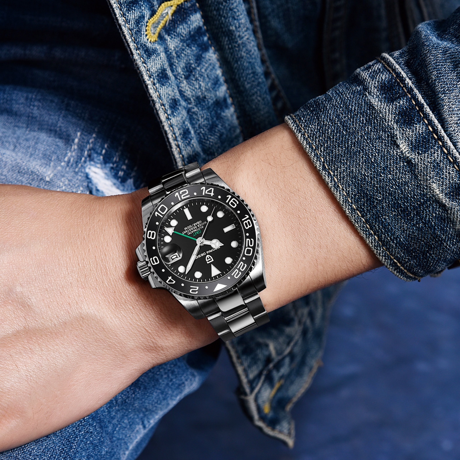 Men's Automatic Mechanical Stainless Steel Watch Men's Automatic Mechanical Stainless Steel Watch