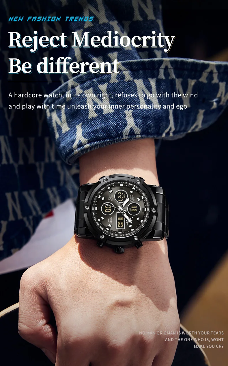 OLEVS Men's Watches Original Multifunctional Wlectronic Watch for Man Waterproof Luminous Alarm Clock Fashion Dress OLEVS Men's Watches Original Multifunctional Wlectronic Watch for Man Waterproof Luminous Alarm Clock Fashion Dress
